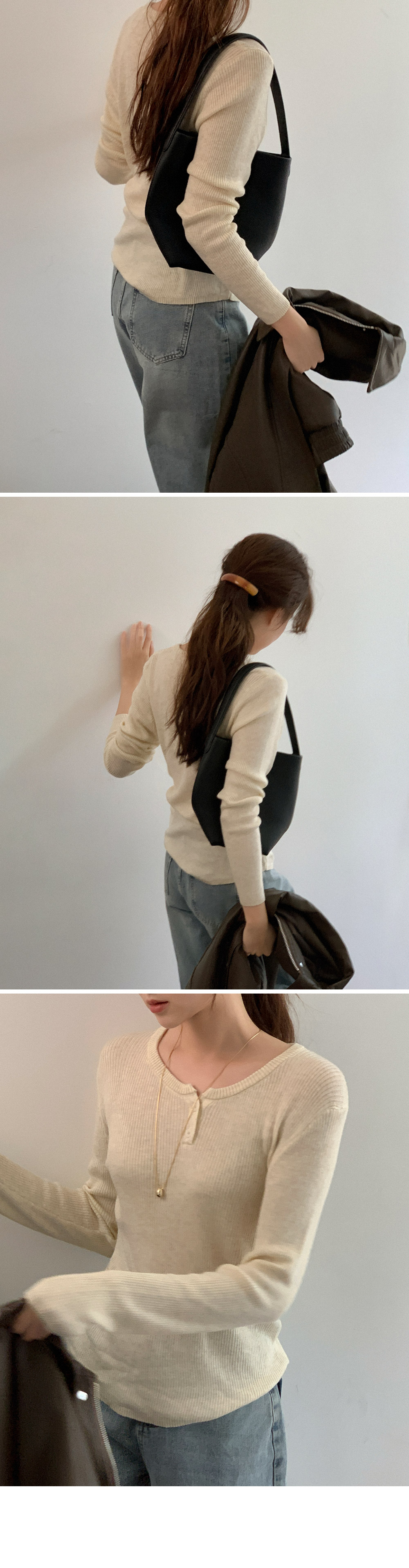 [단독기획] 파벨 블루종 레더 자켓 - 3color 상세 이미지 12